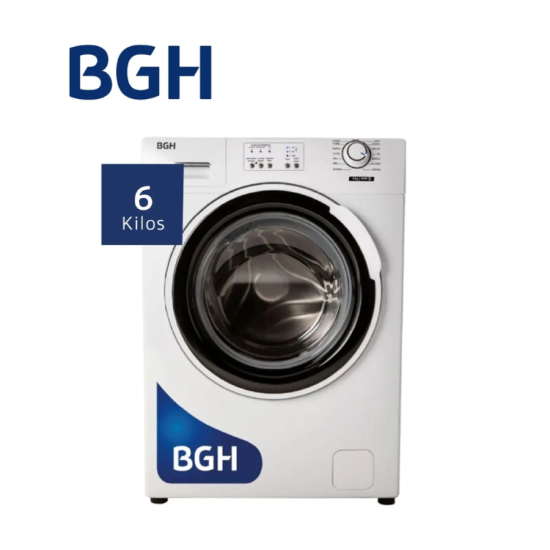 Lavarropas BGH Carga Frontal 6kg Bwfa06w21ar