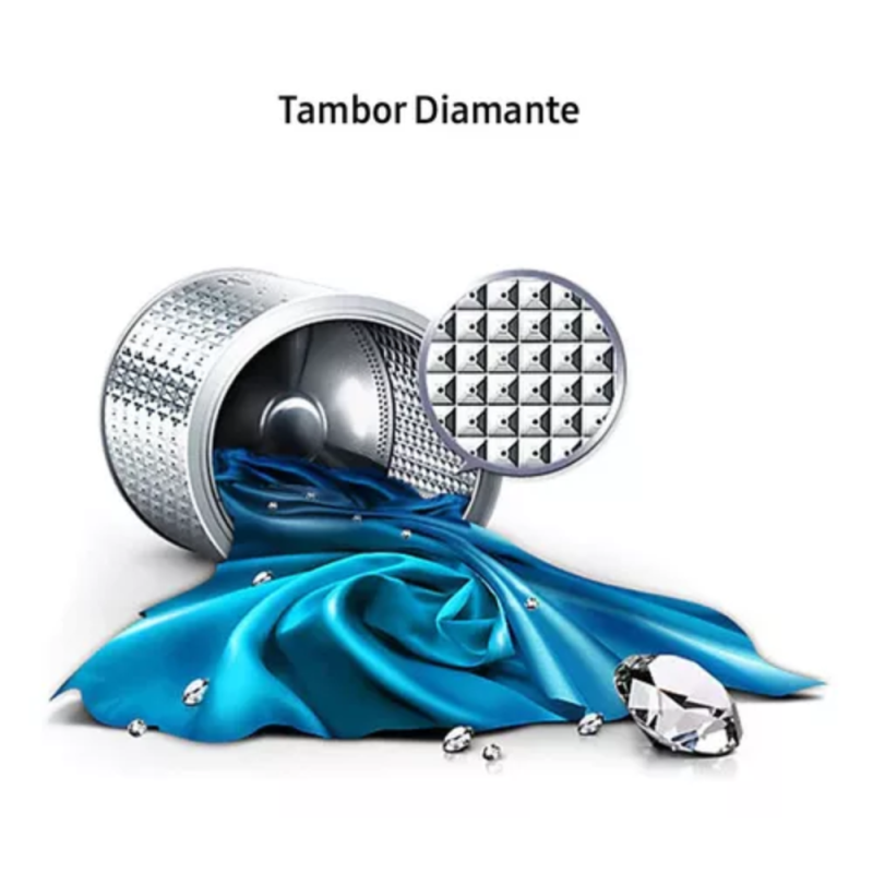 Lavarropas samsung 6,5 kg con control de voltaje, WW65M0NHWU