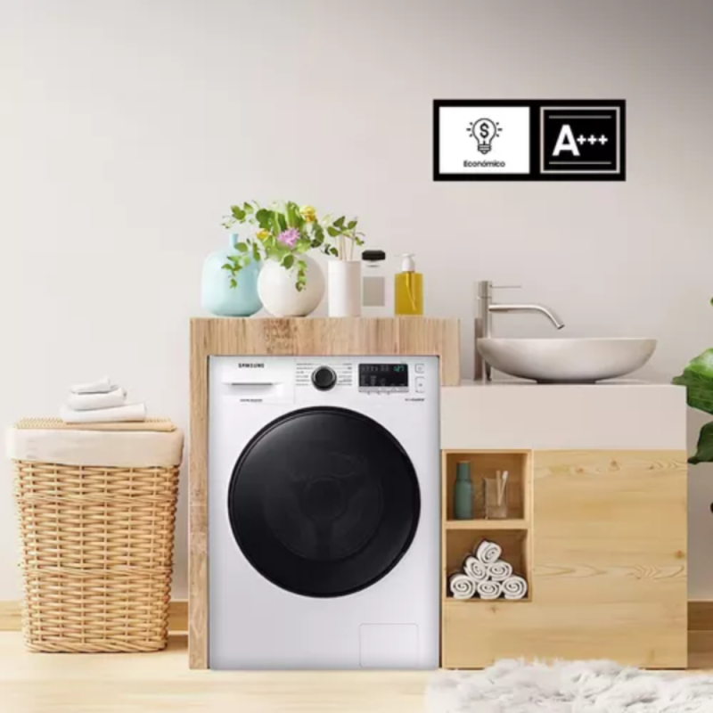 Lavarropas automático Samsung WW70AA46BW inverter blanco 7kg 220 V
