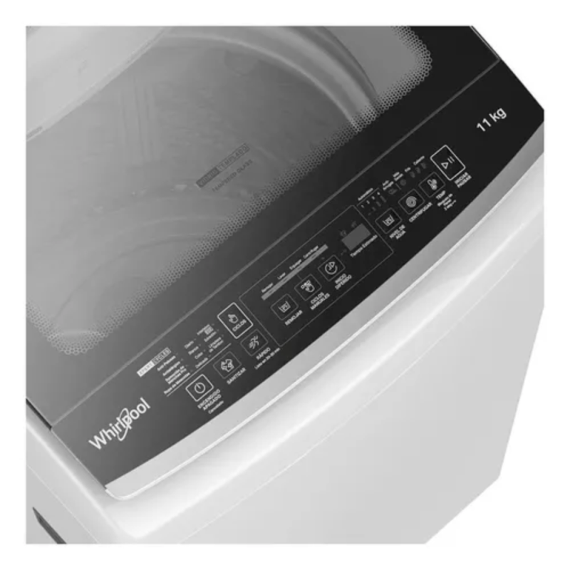Lavarropas Whirlpool Carga Superior 11 KG Blanco