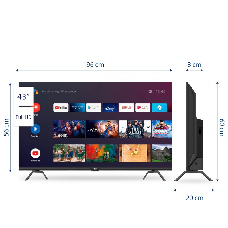 Smart Tv Led Full Hd 43