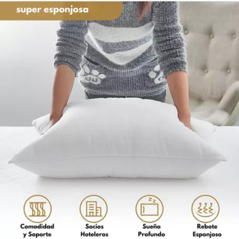 ALMOHADA SUEÑO CISNE 70X40