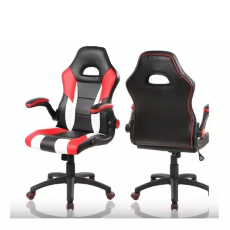 SILLA GAMER/OFICINA NEGRA/ROJA Y BLANCA OB-SG5B