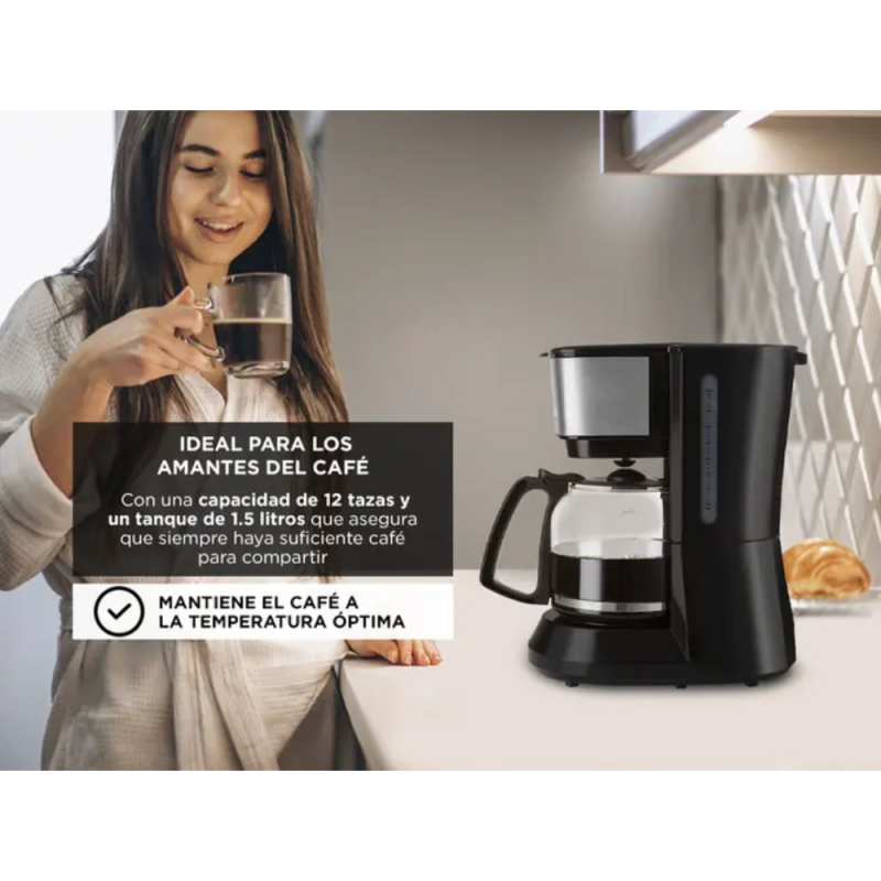 CAFETERA ATMA PRO FILTRO CA221BP ACERO