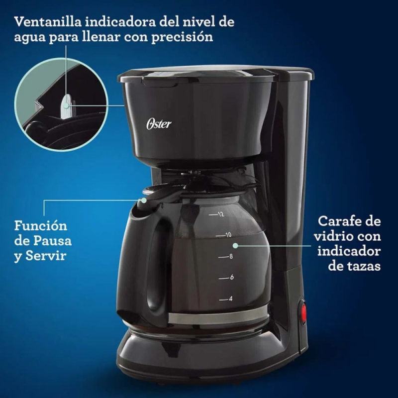 CAFETERA OSTER FILTRO OSTVSTDC12B054
