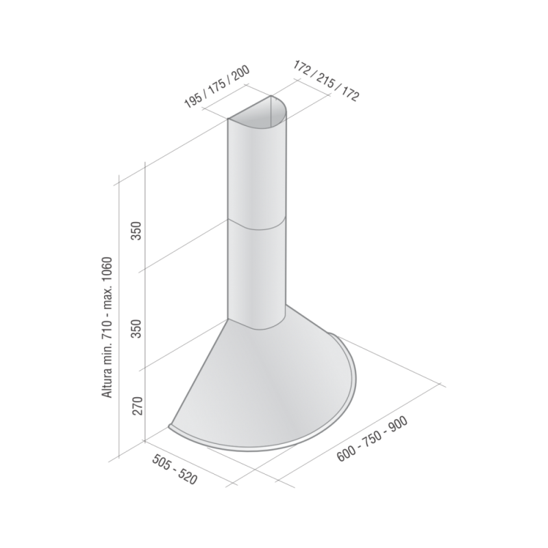CAMPANA LLANOS CIRCULAR MILENICA 60 24870 BLANCA