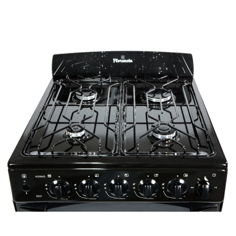 COCINA FLORENCIA 5537 56CM TIMER/LUZ/ENC NEGRA