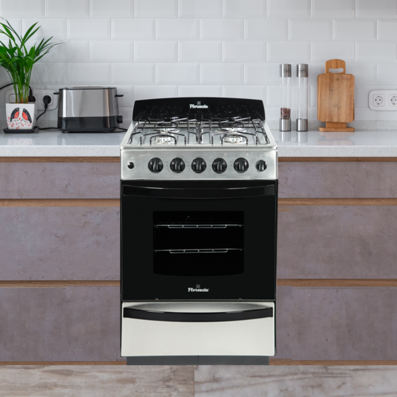 COCINA FLORENCIA 5538 56CM GN TIMER/LUZ/ENC AC/NE