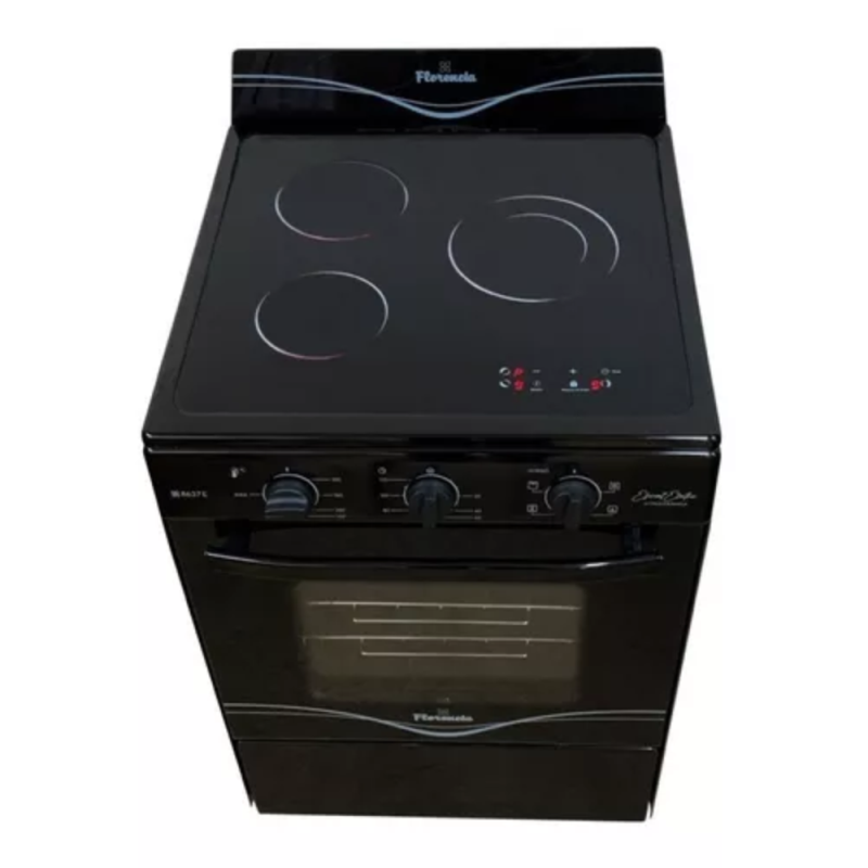 COCINA FLORENCIA 8637E ELECTRICA VITROC DIGITAL NEGRA
