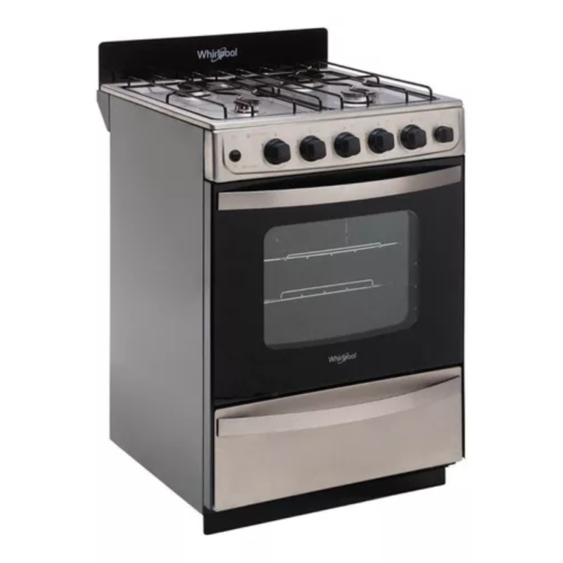 COCINA WHIRLPOOL REJA ALAMBRE WFX57DW ACERO