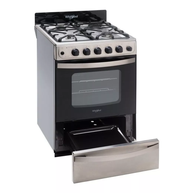 COCINA WHIRLPOOL REJA FUND WFX57DI ACERO