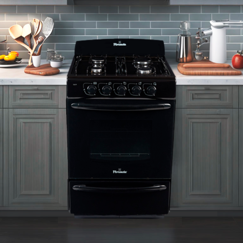 COCINA FLORENCIA 5517F 56CM GN NEGRA