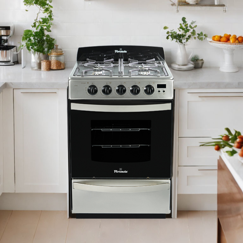COCINA FLORENCIA 5558F TIMER/LUZ/ENC REJA FUND AC/NEG