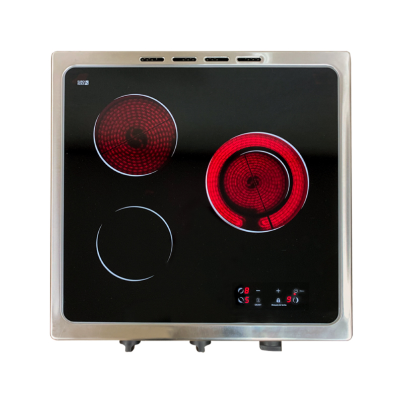 COCINA FLORENCIA 8638E ELECTRICA C/ANAFE VITROC AC/NE