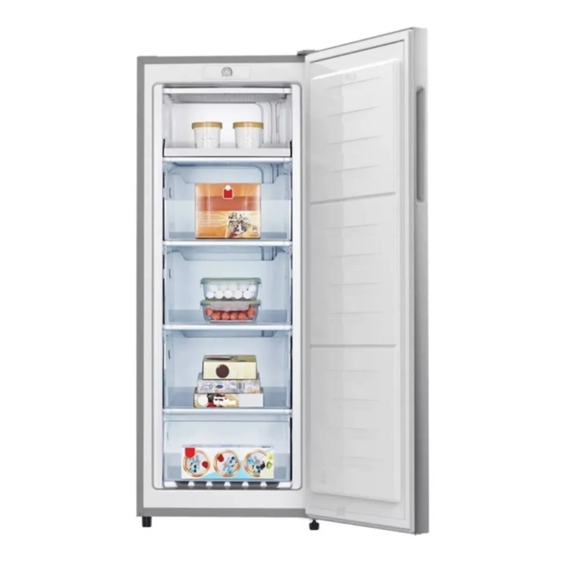 FREEZER HISENSE VERTICAL 166L RS-20DCS PLATA