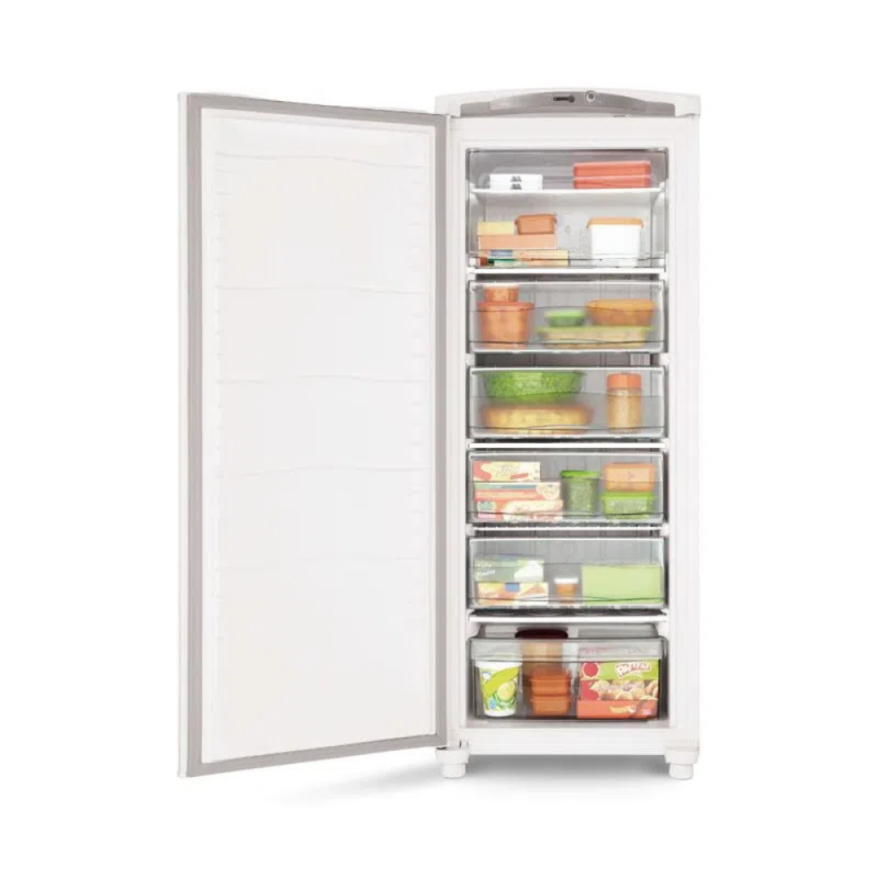 FREEZER WHIRPOOL VERTICAL 230L WWU27K2 ACERO