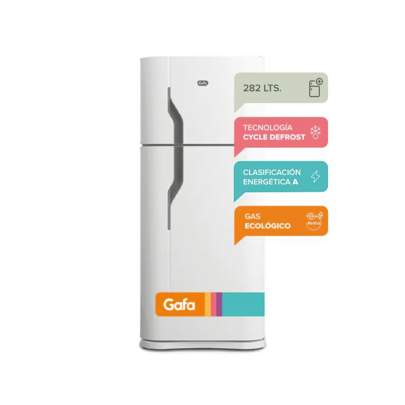 HELADERA GAFA 282L HGF358AFB BL