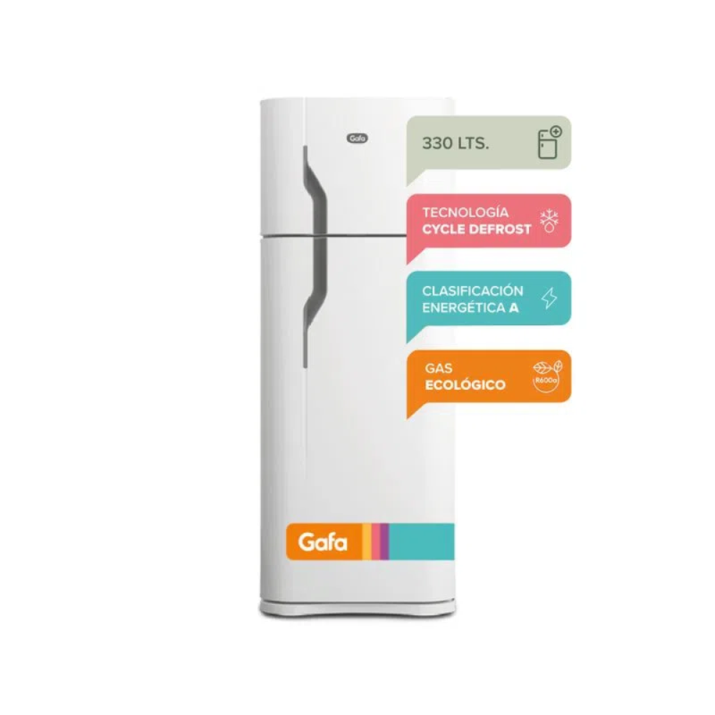 HELADERA GAFA 330L HGF368AFB BL