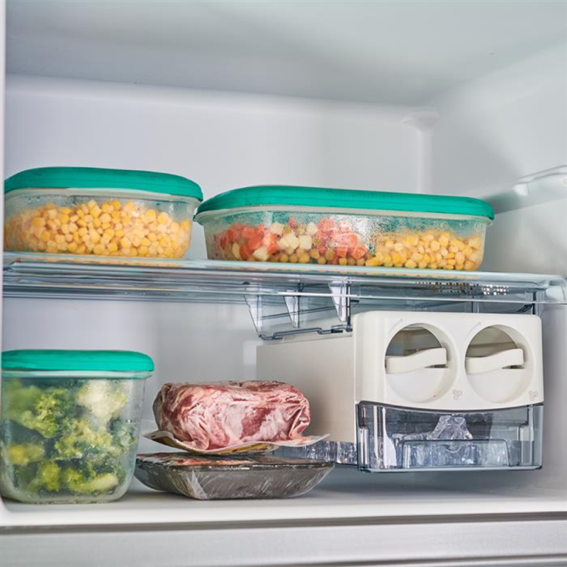 HELADERA KOHINOOR C/FREEZER 413L KHDB 43/7 NEGRA
