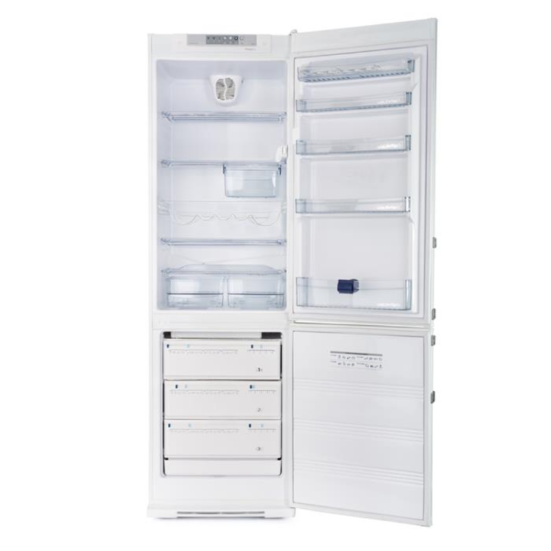 HELADERA KOHINOOR C/FREEZER ABAJO 2MOT 358L KGS4094/7 BL