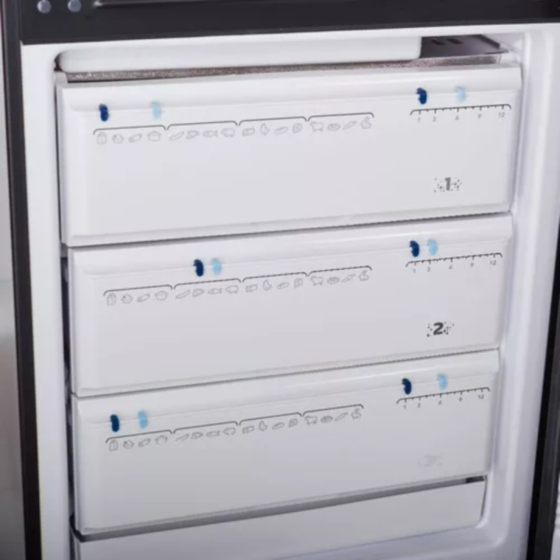 HELADERA KOHINOOR NO FROST C/FREEZER XL 409L KHDF 42D/8 NEG