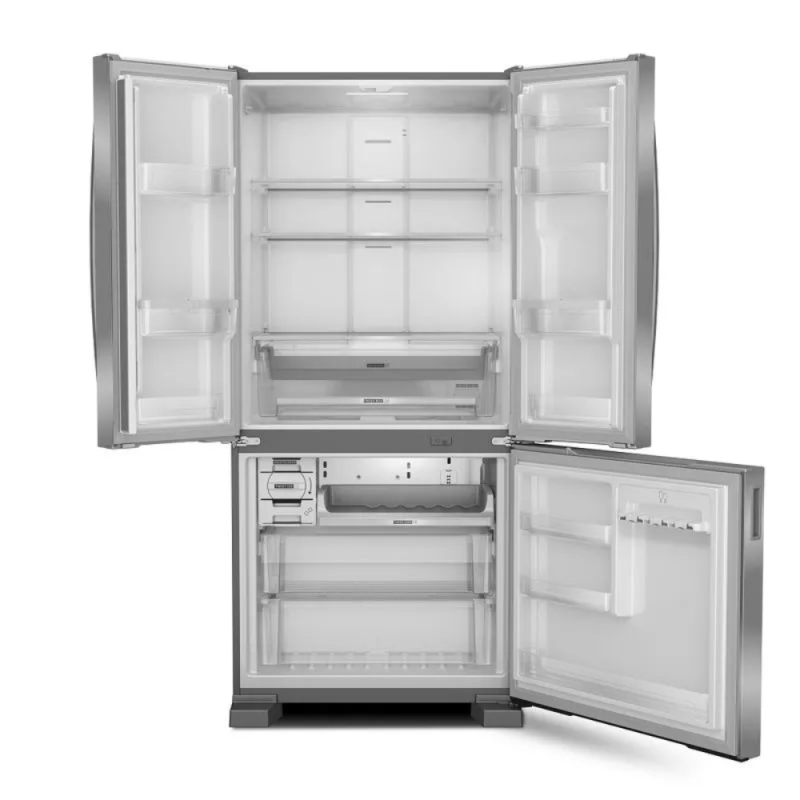 HELADERA WHIRLPOOL 554L FRENCH DOOR FREEZER ABAJO WRO85AK