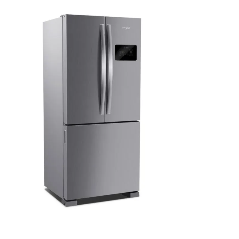 HELADERA WHIRLPOOL 554L FRENCH DOOR FREEZER ABAJO WRO85AK