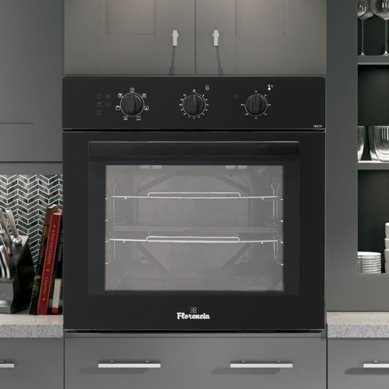 HORNO FLORENCIA ELECTRICO EMPOTRABLE 7857F NEGRO