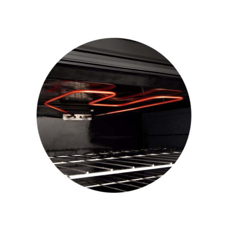 HORNO LONGVIE A GAS H1900XF 68.5L ACERO