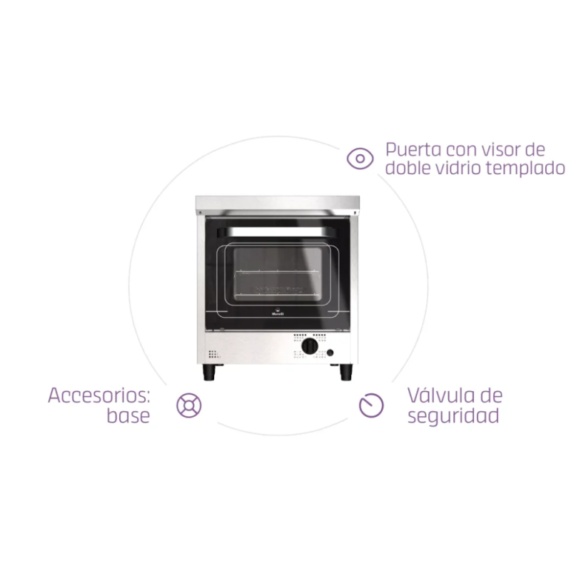 HORNO MORELLI PAMPA 900 GAS PV 101650