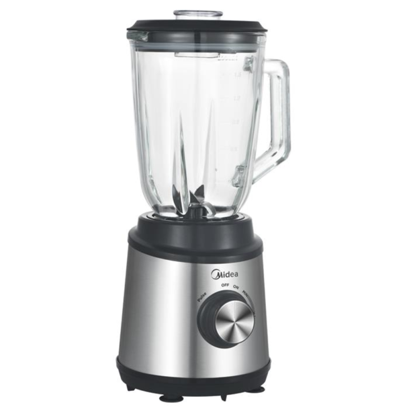 LICUADORA MIDEA 800W JARRA VIDRIO TB-M115XAR1 ACERO