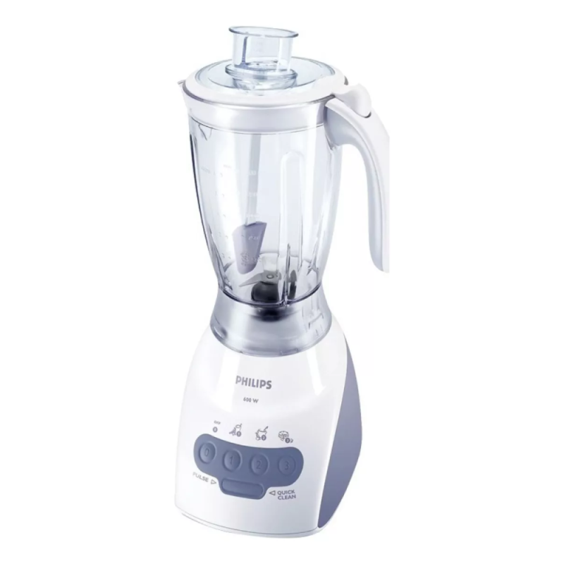 LICUADORA PHILIPS 600W 2L JARRA PLASTICO HR-2030 BLANCA