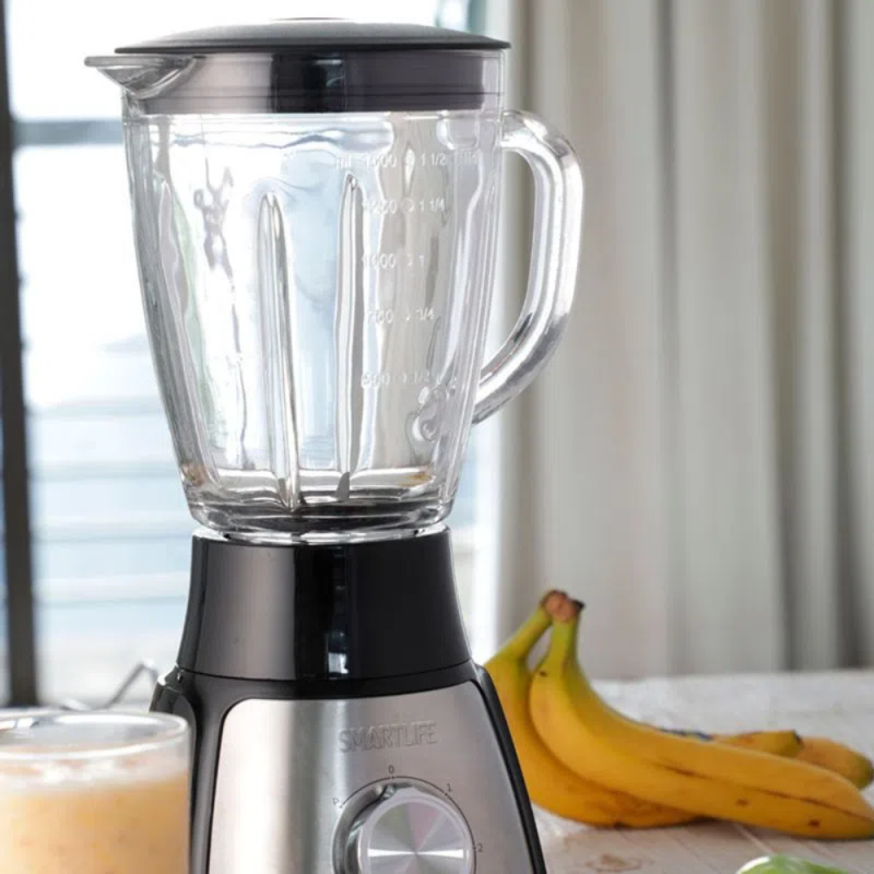 LICUADORA SMARTLIFE 600W JARRA VIDRIO SL-BL1055PN