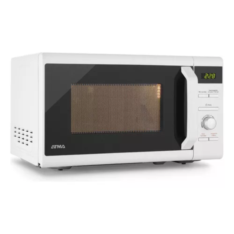 MICROONDAS ATMA 20L ROTATIVO MR1720N BLANCO