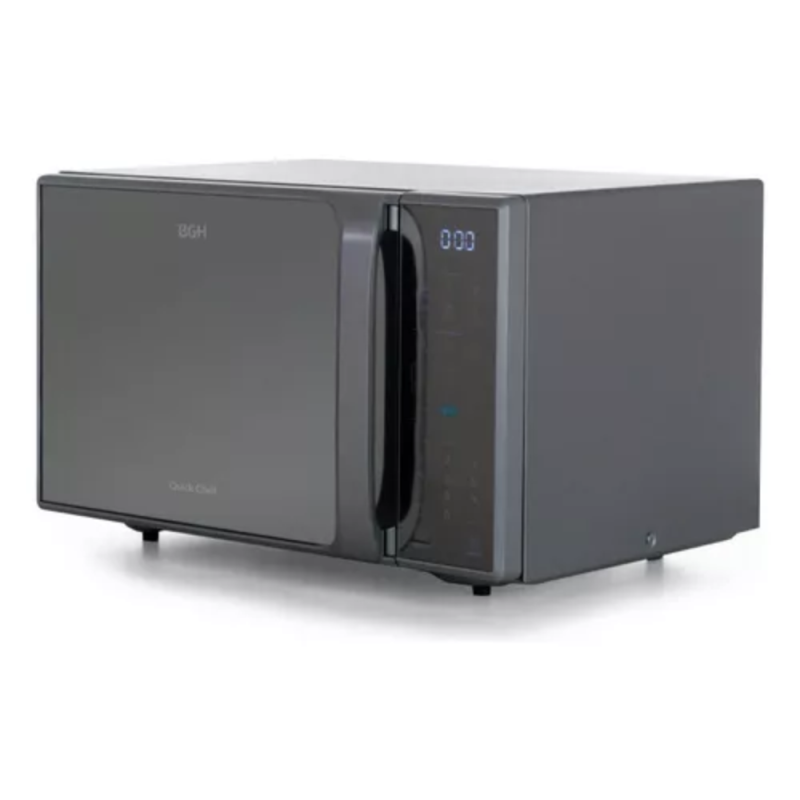 MICROONDAS BGH 23L DIGITAL B223DS20 ACERO