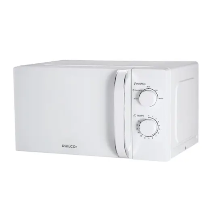 MICROONDAS PHILCO 20L ROTATIVO WPHRW20AN BLANCO