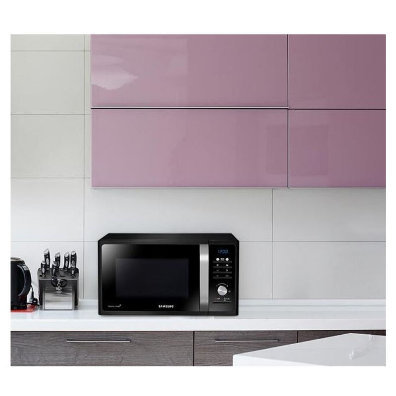MICROONDAS SAMSUNG 23LTS GRILL MG23F3K3TAS BG SILVER