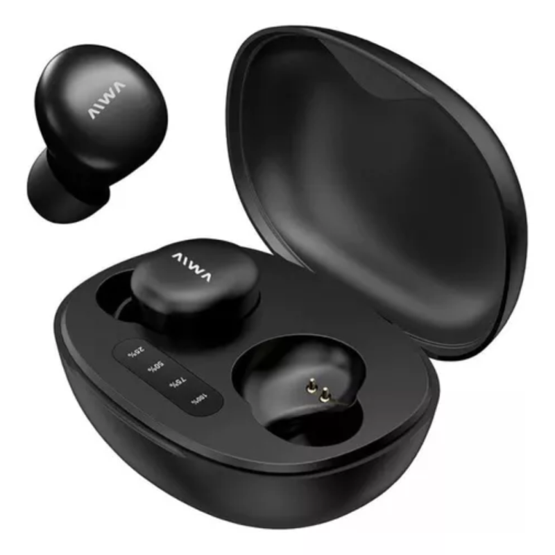 AURICULAR AIWA INALAMBRICO TWA-90N NEGRO