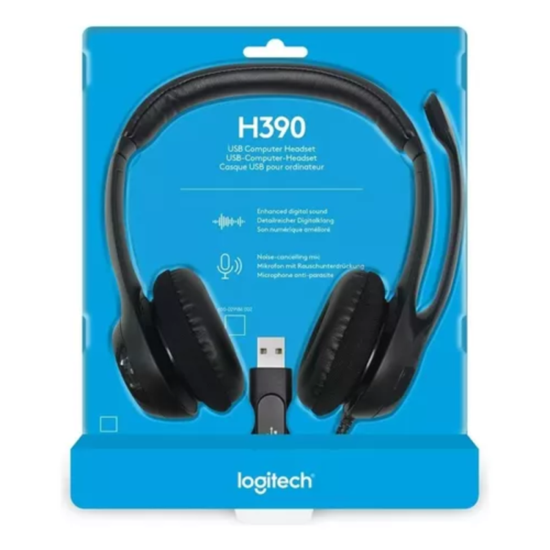 AURICULAR LOGITECH H390 USB