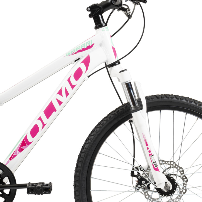 BICICLETA OLMO SAFARI ROD 24 BLAN/FUC
