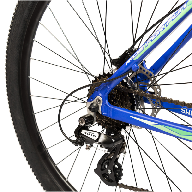 BICICLETA OLMO SAFARI ROD 29 20 AZUL/VERDE