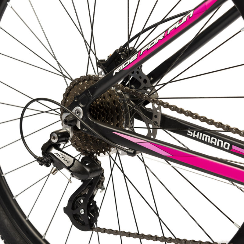 BICICLETA OLMO SAFARI ROD 29 NEGRO/FUCSIA