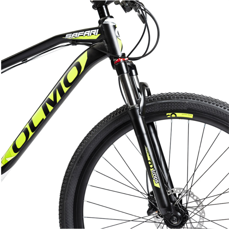 BICICLETA OLMO ZAFARI ROD 29 20 NEGRO/VERDE