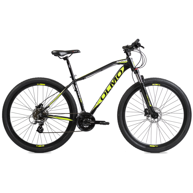 BICICLETA OLMO ZAFARI ROD 29 20 NEGRO/VERDE