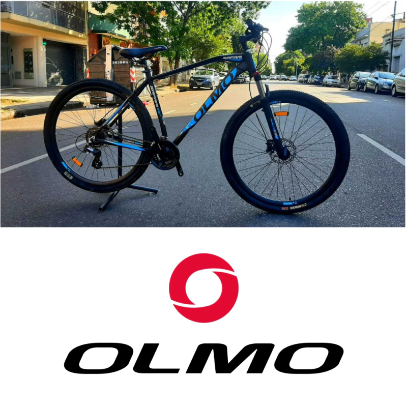 BICICLETA OLMO ZAFARI ROD 29 20 NEGRO/VERDE