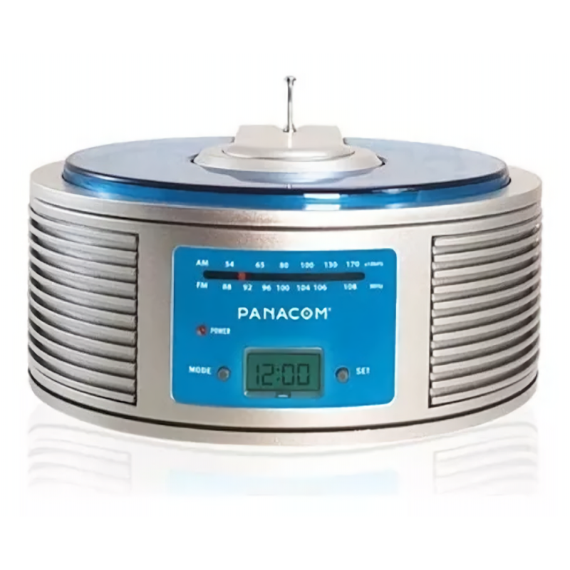 RADIO PANACOM AM/FM W/CLOCK RF2518C A PILA