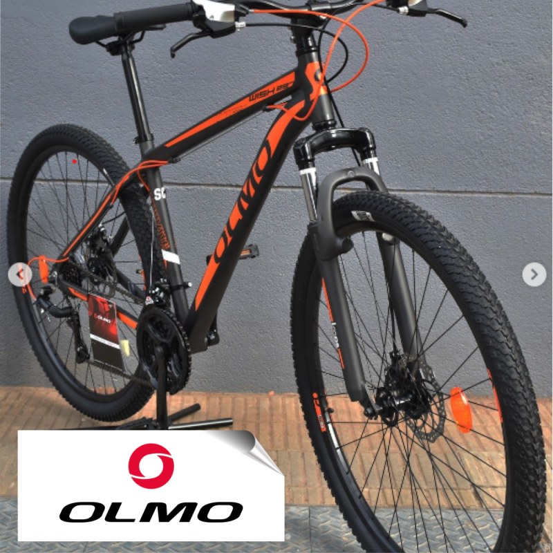BICICLETA OLMO WISH ROD 29 18 NEG/NAR