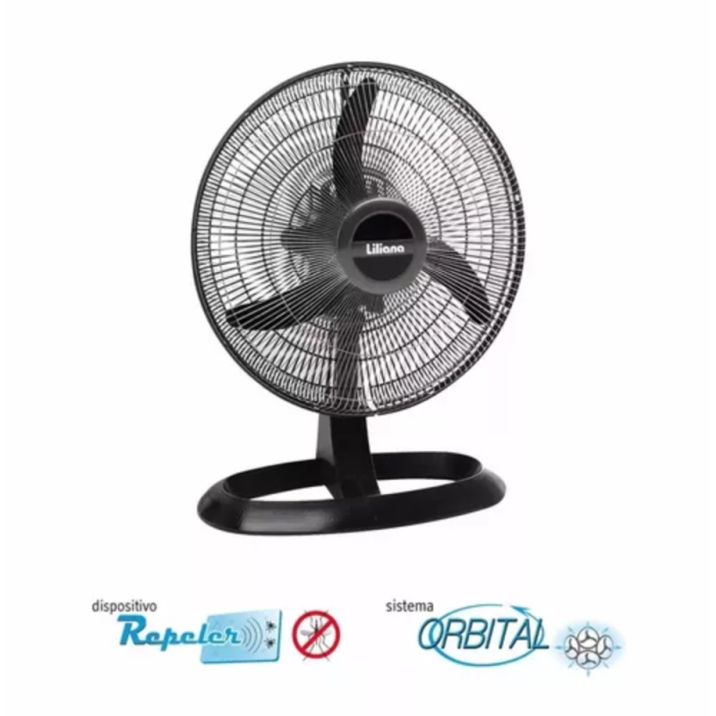 VENTILADOR LILIANA DE MESA 18¨ 75W ORB CROM VOTR18