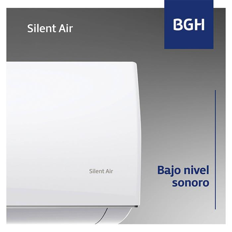 Aire Acondicionado Split Frío/Calor BGH 3000F 3300W BS35WCAU
