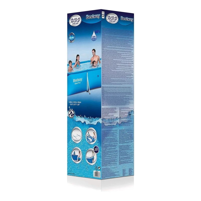 PILETA STEEL PRO 4000L 300x201CM